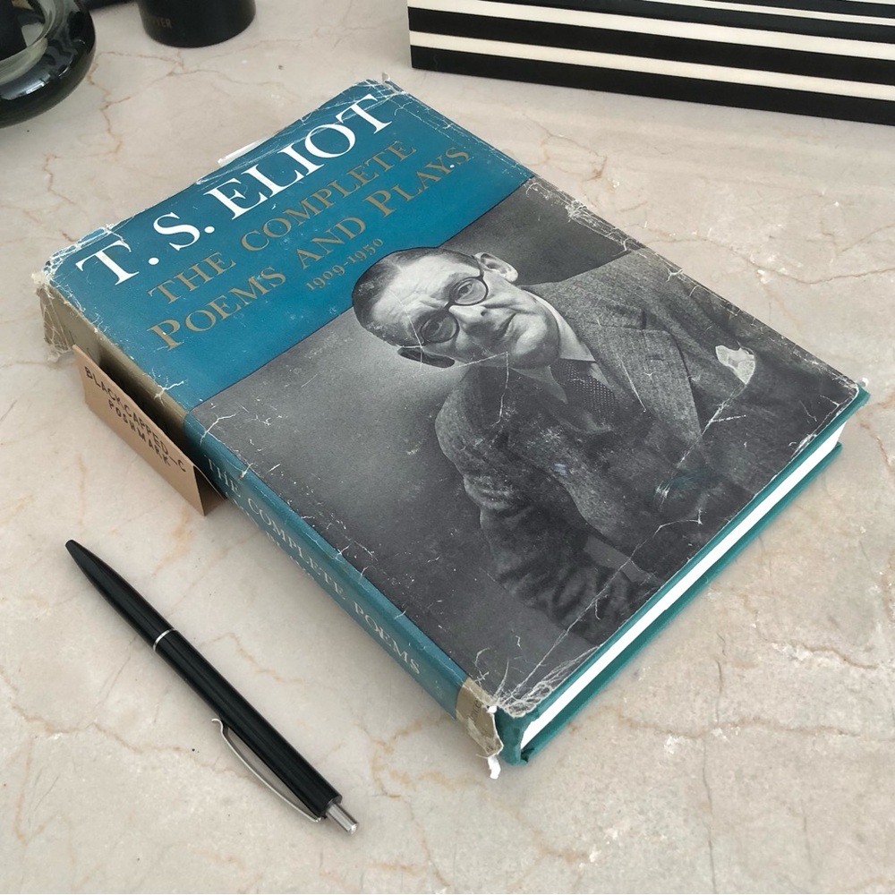 T. S. Eliot The Complete Poems and Plays Literature HB DJ Home Poetry Green Poor